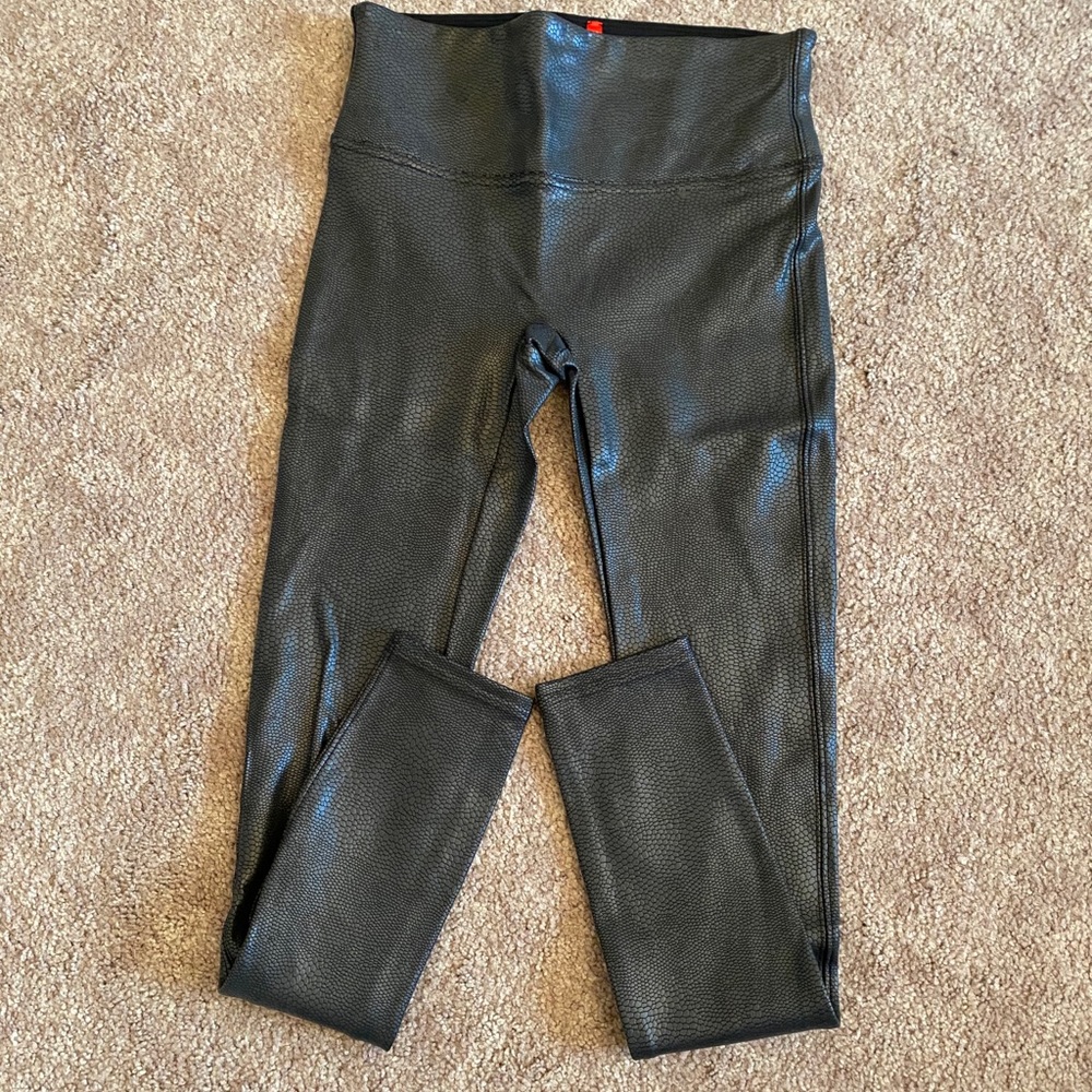 Spanx faux leather leggings